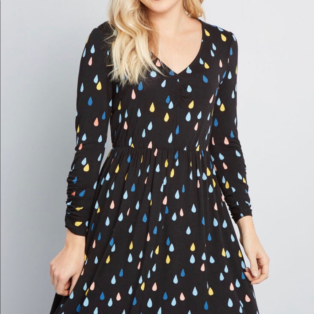 Cute and Comfortable Long Sleeve ModCloth Dress